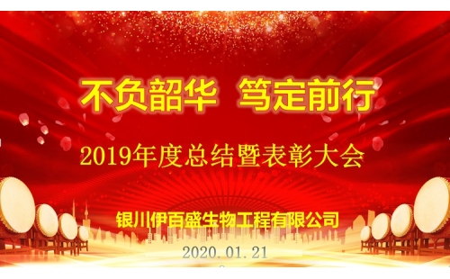 “不負(fù)韶華，篤定前行”2019總結(jié)表彰暨新春年會(huì)圓滿成功！